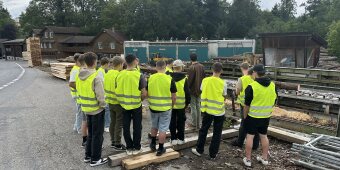 Betriebsbesichtigungen; Dahinden Sägewerk AG
